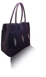 Lady Stingray Leather Handbag No.372 ( 2 pieces in stock)